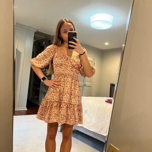 Floral Print Women's Dress